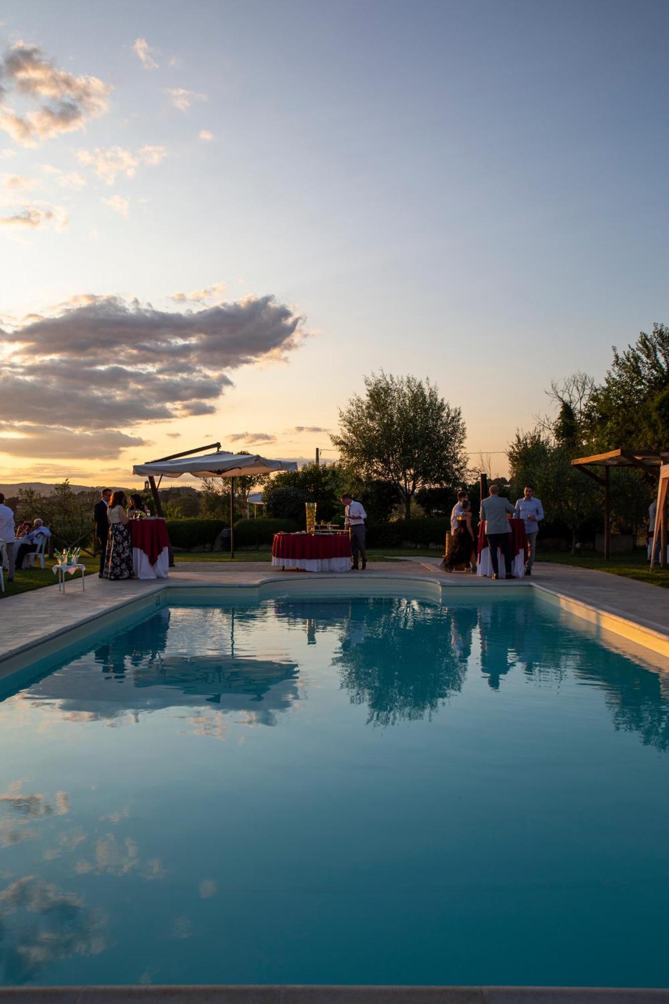 Agriturismo Il Tiro Castel del Piano エクステリア 写真